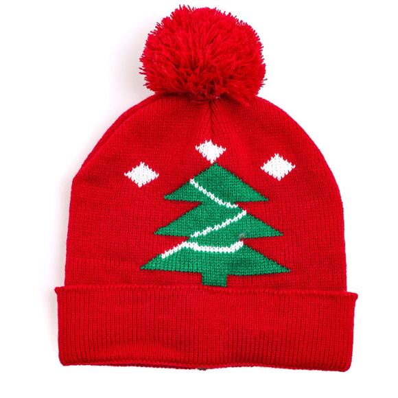 Holiday Christmas Tree Beanie - Picture 1 of 3